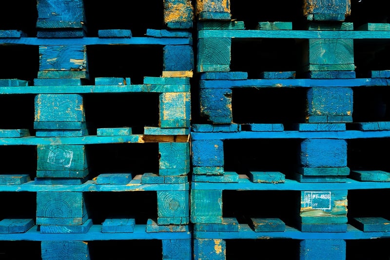 Flower Pallet Display